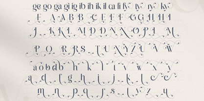 Melgank Font Poster 3