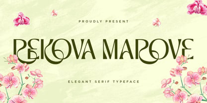 Rekova Marove Font Poster 1