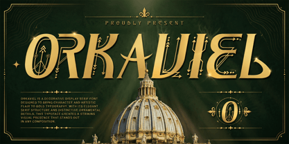 Orkaviel Font Poster 1