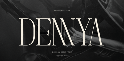 Dennya Font Poster 1