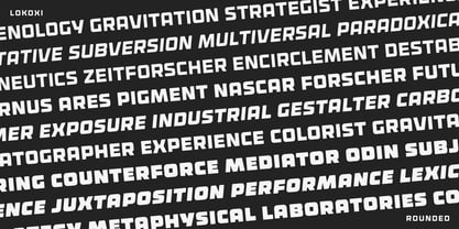 Lokoxi Font Poster 15