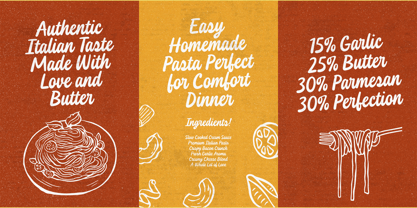 Jamoa Script Font Poster 3