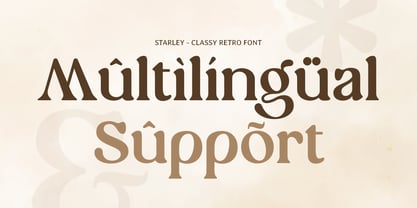 Starley Font Poster 12