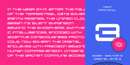 Orionus Font Poster 5