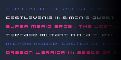 Orionus Font Poster 10