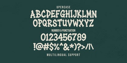Father Punker Font Poster 2