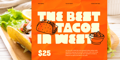 Bravco Font Poster 2