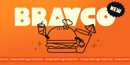 Bravco Font Poster 1