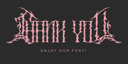 Scarnix Font Poster 14