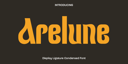 Arelune Font Poster 1
