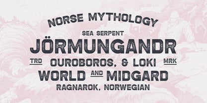 Hypogea Font Poster 3