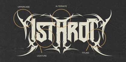 Istarot Font Poster 14