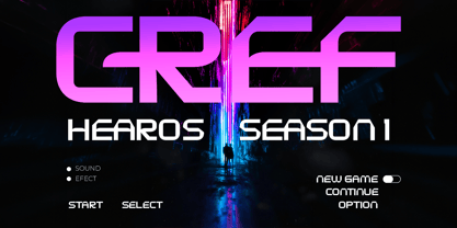 Cyber Copix Font Poster 7