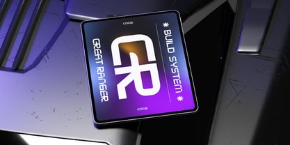 Cyber Copix Font Poster 4