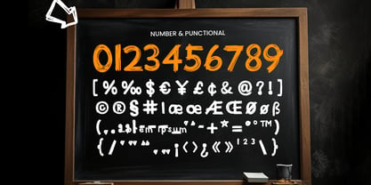 Snocky Font Poster 11