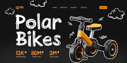 Snocky Font Poster 6