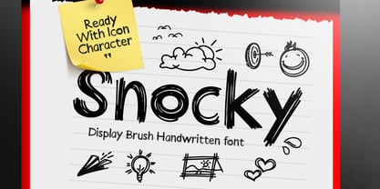 Snocky Font Poster 1