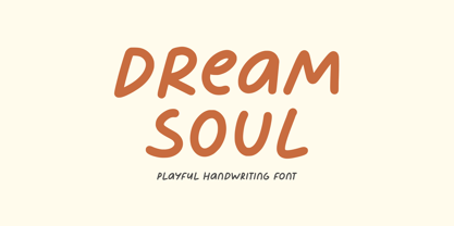 Dream Soul Font Poster 1