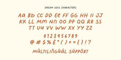 Dream Soul Font Poster 6