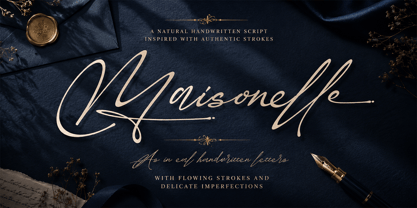 Maisonelle Font Poster 1