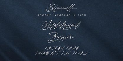 Maisonelle Font Poster 13