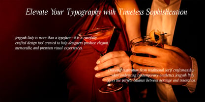 JengYah Font Poster 5