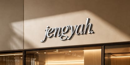 JengYah Font Poster 10