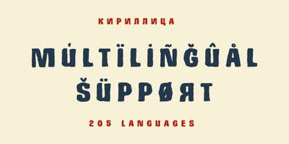 Tachos Font Poster 12