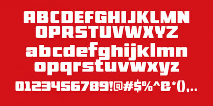 Micher Font Poster 3