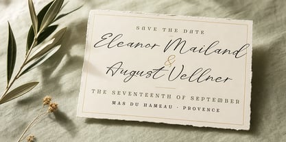 First Encounter Font Poster 2