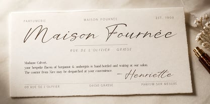First Encounter Font Poster 3