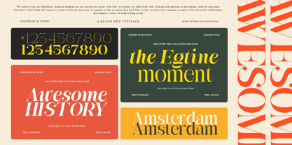 Awesome Gulgina Font Poster 4