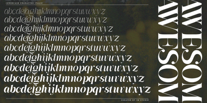 Awesome Gulgina Font Poster 14