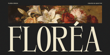 Florea Font Poster 1