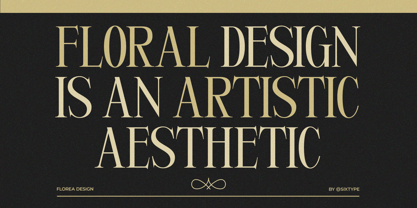 Florea Font Poster 3