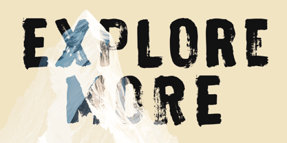 Feral Glyph Font Poster 6