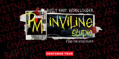 PanicMode Font Poster 12