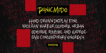 PanicMode Font Poster 2