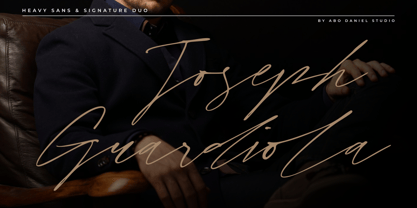 Yusiel Duo Font Poster 5