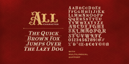 Carnival Lights Font Poster 9