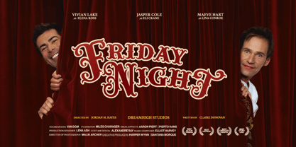 Carnival Lights Font Poster 8