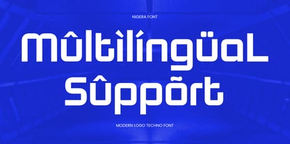 Nigera Font Poster 12
