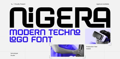 Nigera Font Poster 1