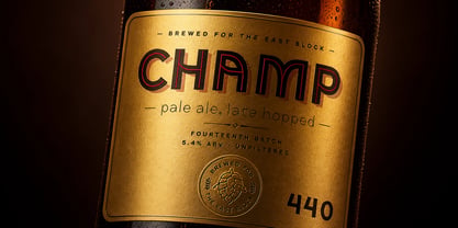 World Championship Font Poster 2