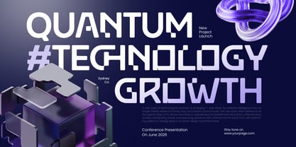 Bytenix Font Poster 2