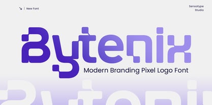 Bytenix Font Poster 1