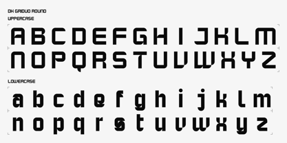 DK Griduo Font Poster 8