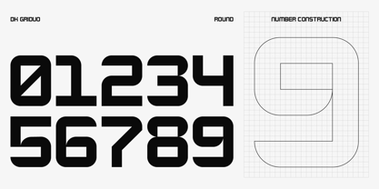 DK Griduo Font Poster 12