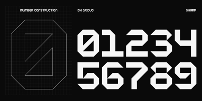 DK Griduo Font Poster 11