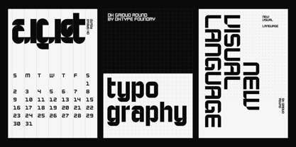 DK Griduo Font Poster 10